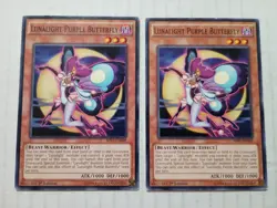 X2 Lunalight Purple Butterfly 1st Edition SHVI-EN009 Shining Victories Yugioh - Image 1
