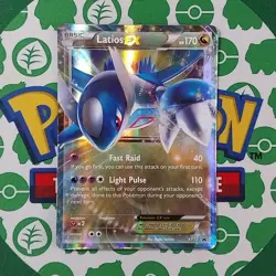Latios EX XY72 Black Star Promo Holo NM Pokemon Card English - Image 1