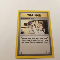 Professor Elm 96/111 Neo Genesis Regular Pokemon Tcg Card - Image 2