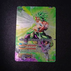 [T057] Dragon Ball Super Card Game FULLART Broly The Awakened Threat - Image 1