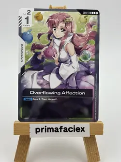 Gundam Card - Overflowing Affection - GD01-118 U - Image 1