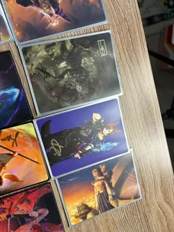 LOT of 15 MTG Final Fantasy Art Series GOLD STAMP Card Nibelheim Y'shtola Squall - Image 3