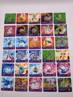 Pokemon Action Flipz Cards Artbox 2006 3D Holographic 30 Card Job Lot Bundle - Image 1