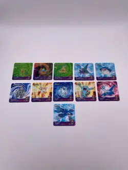 Pokemon Action Flipz Cards Artbox 2006 3D Holographic 11 Card Job Lot Bundle - Image 1
