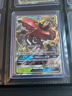 Pokemon TCG Tapu Bulu GX SM32 Promo Card Sun & Moon Black Star Promos - Image 1