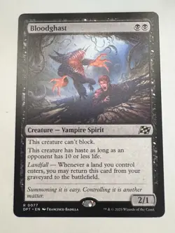 Magic The Gathering Bloodghast Aetherdrift Rare - Image 1