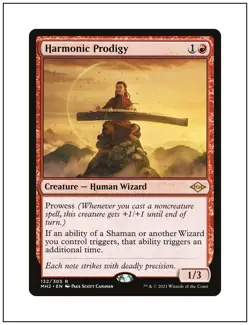 1x Harmonic Prodigy, Modern Horizons 2, MTG NM - Image 1