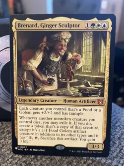 Brenard Ginger Sculptor NM/M The List Secret Lair Deck MTG Magic Card - Image 1