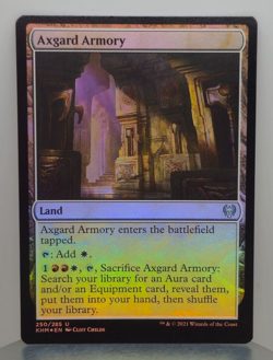 Foil Axgard Armory - KHM - 250/285 - Kaldheim - Image 1
