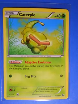 Caterpie 1/106 Pokemon card XY Flashfire common NM - Image 1