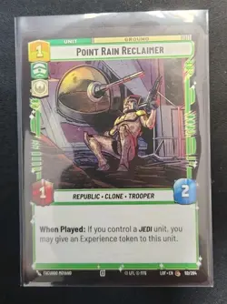 Point Rain Reclaimer 092/264 Star Wars Unlimited TCG Card JTL Near Mint NM - Image 1