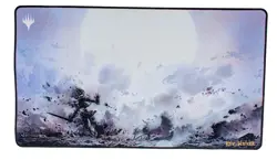 Ultra•PRO MtG Dominaria Remastered WRATH OF GOD Black Stitched Playmat • NEW - Image 1