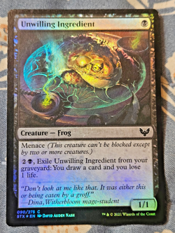Unwilling Ingredient FOIL Strixhaven School of Mages MTG Magic Cards - Image 1