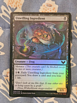 Unwilling Ingredient FOIL Strixhaven School of Mages MTG Magic Cards - Image 2