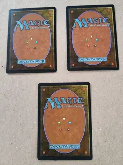 Magic The Gathering. Chronicles. 1995. Lot Of 3 Of ASHNOD'S ALTAR!! NM-VG. MTG - Image 2