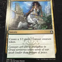 CALL OF THE CONCLAVE Return to Ravnica MTG Gold Sorcery Unc Centaur - Image 1