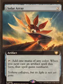 Solar Array (Extended Art) Commander: Edge of Eternities Regular 38 mtg - Image 1