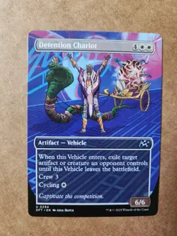 Detention Chariot-Aetherdrift- (Borderless) MTG - Combine Ship 1-10 $4.88 - Image 1