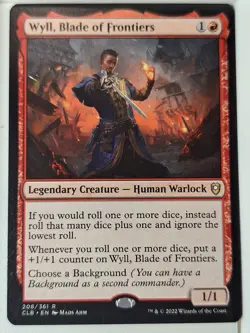 Wyll, Blade of Frontiers - Commander: Legends - Magic the Gathering MTG Nice! - Image 1