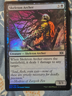Skeleton Archer FOIL Double Masters 2022 MTG Magic - Image 1