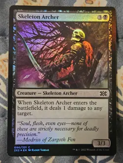 Skeleton Archer FOIL Double Masters 2022 MTG Magic - Image 4