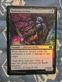 Skeleton Archer FOIL Double Masters 2022 MTG Magic - Image 5