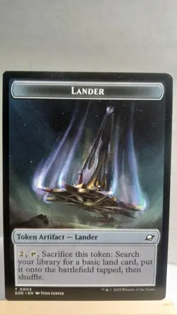 Lander // Robot 0004 Non-Foil Common [NM] - MTG EOE - Image 1