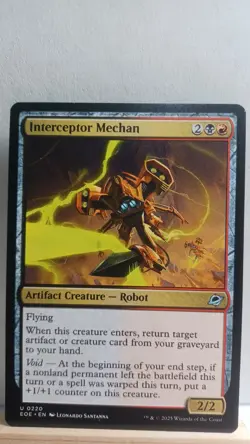 Interceptor Mechan Non-Foil Uncommon [NM] - MTG EOE - Image 1