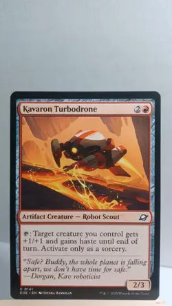 Kavaron Turbodrone Non-Foil Common [NM] - MTG EOE - Image 1