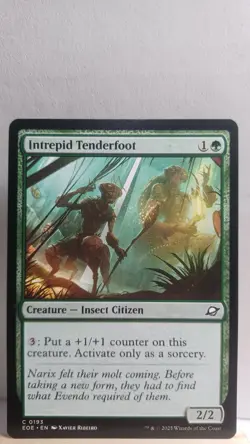 Intrepid Tenderfoot Non-Foil Common [NM] - MTG EOE - Image 1