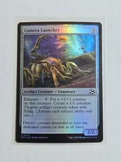 Camera Launcher (Foil) - Aetherdrift - NM - MTG Magic - Common - Creature - Image 1