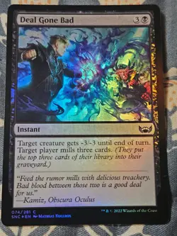 Deal Gone Bad FOIL Streets of New Capenna MTG Magic - Image 1