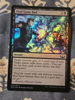 Deal Gone Bad FOIL Streets of New Capenna MTG Magic - Image 2
