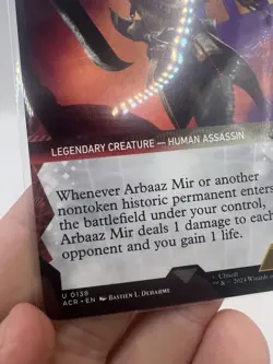 MTG Assassin's Creed-Arbaaz Mir (Showcase)-0138 Magic Gathering MINT - Image 4