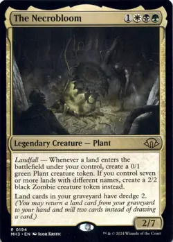 The Necrobloom Modern Horizons 3 - Magic MTG NM - Image 1
