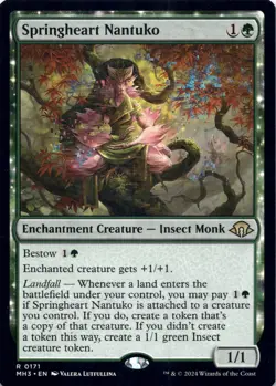 Springheart Nantuko Modern Horizons 3 - Magic MTG NM - Image 1