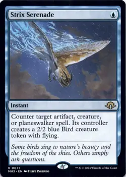 Strix Serenade Modern Horizons 3 - Magic MTG NM - Image 1