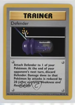 Defender Shadowless Pokemon Base Set #80 1999 0vw3 - Image 1
