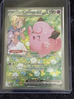 Lillie's Clefairy ex 184/159 Journey Together SIR Pokemon NM/MINT Free Shipping - Image 1