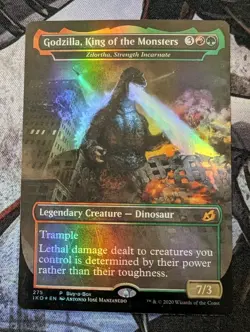 MTG - Godzilla, King of the Monsters - Zilortha, Strength Incarnate - Foil - Image 1