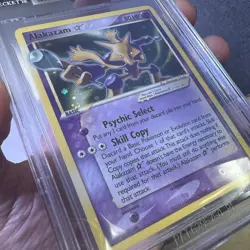 Pokemon Alakazam Gold Star BGS 6.5 Ex Crystal Guardians 99/100 English "POP 4" - Image 3