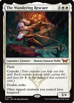 The Wandering Rescuer Duskmourn: House of Horror Foil - Image 1