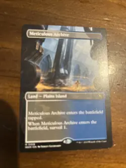 Meticulous Archive - Extended Art MKM NM MTG - Image 1