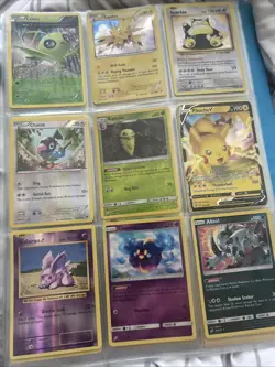 Pokemon cards in pokemon binder. - Image 3