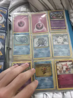 Pokemon cards in pokemon binder. - Image 5