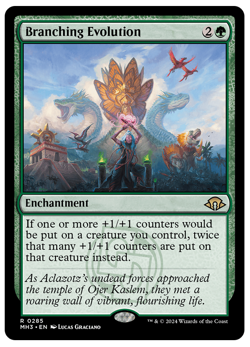 MTG - 1 x Branching Evolution - Rare Enchantment - Modern Horizons 3 (MH3) M/NM - Image 1