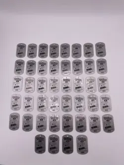 Pokemon 44 Metal Tags 2006 Inc Kyogre Groudon - No doubles! Collectible Job Lot - Image 2