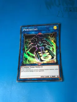 YUGIOH Super Rare Pentestag YS18-EN042 1st Edition - Image 1