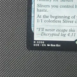 Thrumming Hivepool Extended Art Edge of Eternities R 0356 MTG pack fresh - Image 5