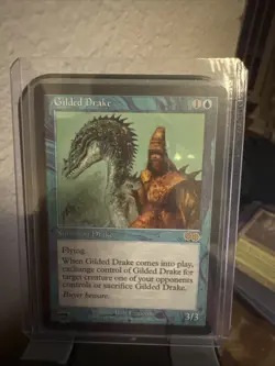 Gilded Drake Urza's Saga MP MTG Card - Image 1